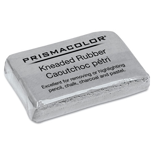 Design Kneaded Rubber Art Eraser, For Pencil Marks, Rectangular Block, Large, Gray-(SAN70531)