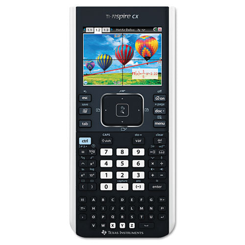 TI-Nspire CX II Graphing Calculator, 10-Digit LCD-(TEXNSPIRECXII)