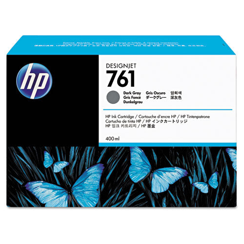 HP 761, (CM996A) Dark Gray Original Ink Cartridge-(HEWCM996A)