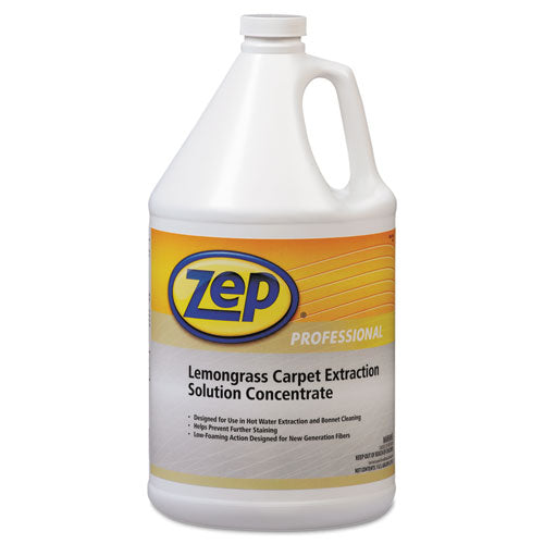 Carpet Extraction Cleaner, Lemongrass, 1 gal Bottle, 4/Carton-(ZPP1041398)