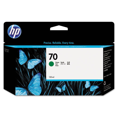 HP 70, (C9457A) Green Original Ink Cartridge-(HEWC9457A)