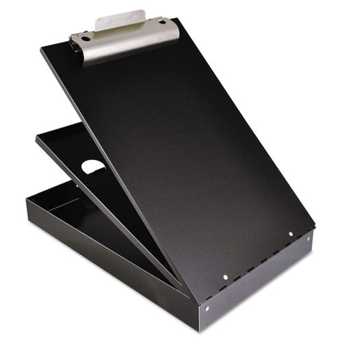 Cruiser Mate Aluminum Storage Clipboard, 1.5" Clip Capacity, Holds 8.5 x 11 Sheets, Black-(SAU21117)