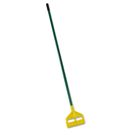 Invader Side-Gate Wet-Mop Handle, 60", Green, Fiberglass-(RCPH146GRE)