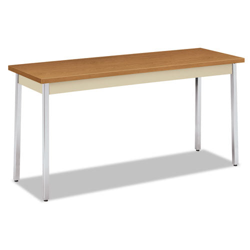 Utility Table, Rectangular, 60w x 20d x 29h, Harvest/Putty-(HONUTM2060CLCHR)