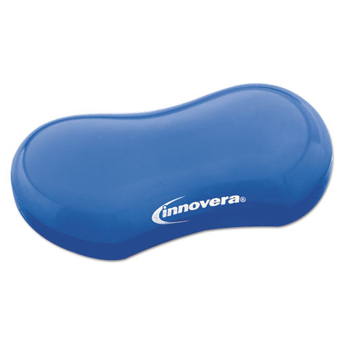 Gel Mouse Wrist Rest, 4.75 x 3.12, Blue-(IVR51432)