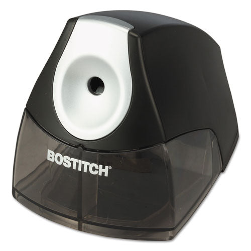 Personal Electric Pencil Sharpener, AC-Powered, 4.25 x 8.4 x 4, Black-(BOSEPS4BK)