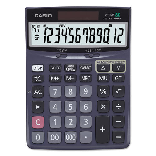 DJ120D Calculator, 12-Digit LCD-(CSODJ120D)