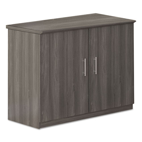 Medina Series Storage Cabinet, 36w x 20d x 29.5h, Gray Steel-(MLNMSCLGS)