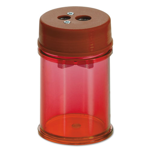 Pencil/Crayon Sharpener, 1.38 x 2.13, Red, 8/Pack-(OIC30240PK)
