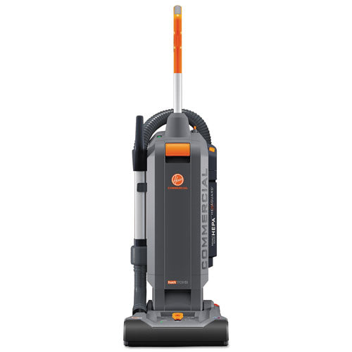 HushTone Vacuum Cleaner with Intellibelt, 13" Cleaning Path, Gray/Orange-(HVRCH54113)