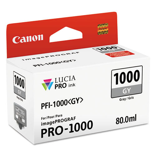 0552C002 (PFI-1000) Lucia Pro Ink, Gray-(CNM0552C002)