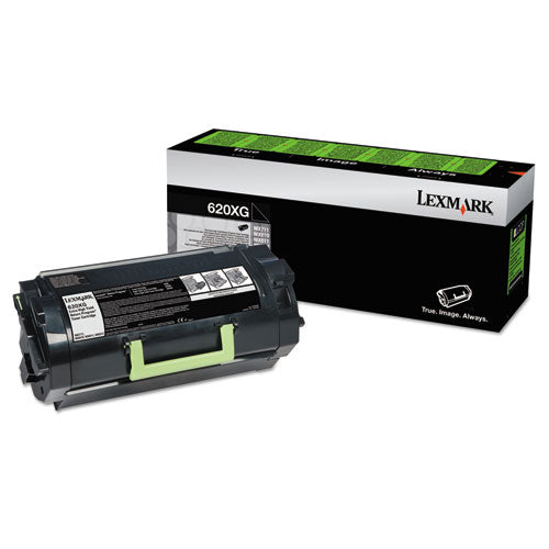 62D0X0G Return Program Extra High-Yield Toner, 45,000 Page-Yield, Black, TAA Compliant-(LEX62D0X0G)