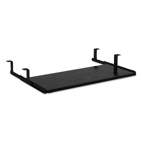Alera Valencia Series Underdesk Keyboard/Mouse Shelf, 28w x 12d, Black-(ALEVA312812BK)