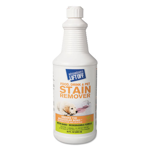 Food/Beverage/Protein Stain Remover, 32 oz Pour Bottle-(MOT40503)