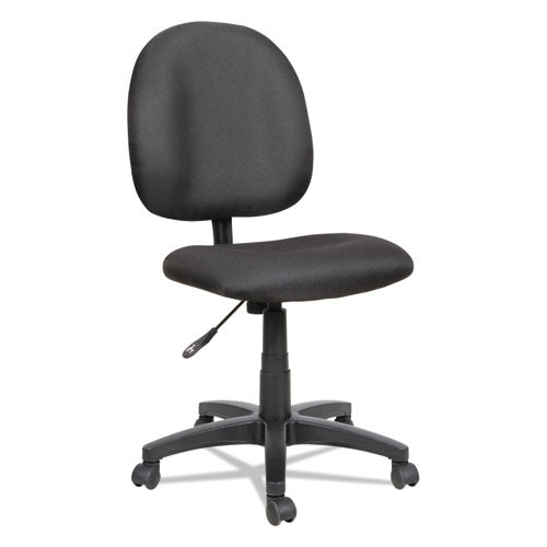 Alera Essentia Series Swivel Task Chair, Supports Up to 275 lb, 17.71" to 22.44" Seat Height, Black-(ALEVT48FA10B)