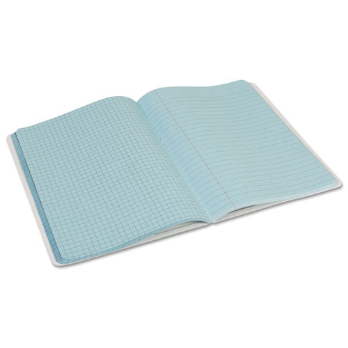 Composition Book, Narrow Rule, Blue Cover, (200) 9.75 x 7.5 Sheets-(PACMMK37160)