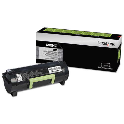 60F0H0G Unison High-Yield Toner, 10,000 Page-Yield, Black-(LEX60F0H0G)