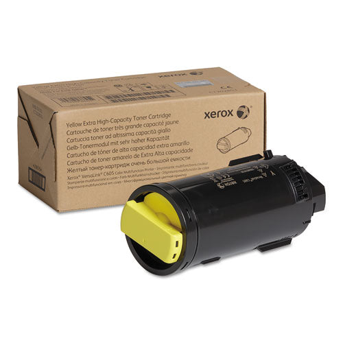 106R04012 Extra High-Yield Toner, 16,800 Page-Yield, Yellow, TAA Compliant-(XER106R04012)