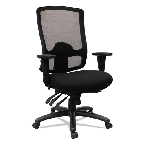 Alera Etros Series High-Back Multifunction Seat Slide Chair, Supports Up to 275 lb, 19.01" to 22.63" Seat Height, Black-(ALEET4117)