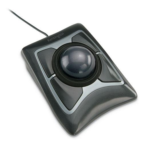 Expert Mouse Trackball, USB 2.0, Left/Right Hand Use, Black/Silver-(KMW64325)