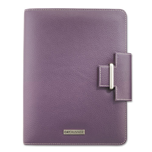 Terramo Refillable Planner, 8.5 x 5.5, Eggplant Cover, 12-Month (Jan to Dec): Undated-(DRN4010214)