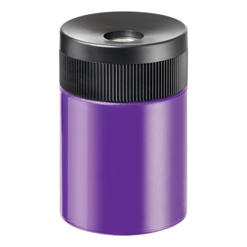 Handheld Barrel Pencil Sharpener, 2.5 x 3, Assorted Colors, 6/Box-(STD51163BK)