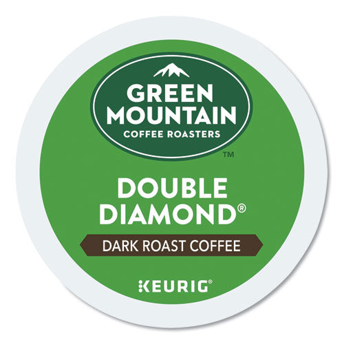 Double Black Diamond Extra Bold Coffee K-Cups, 24/Box-(GMT4066)