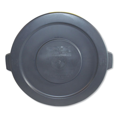 Basic Gator Lids, for 20 gal, Flat-Top, 19.65" Diameter, Gray-(IMP77213)