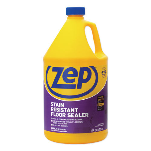 Stain Resistant Floor Sealer, 1 gal Bottle-(ZPEZUFSLR128EA)