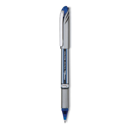 EnerGel NV Gel Pen, Stick, Medium 0.7 mm, Blue Ink, Blue Barrel, Dozen-(PENBL27C)
