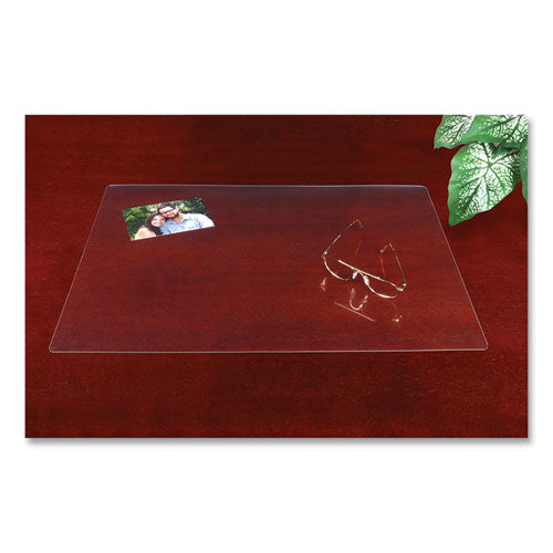 Eco-Clear Desk Pad with Antimicrobial Protection, 19 x 24, Clear-(AOP7050)