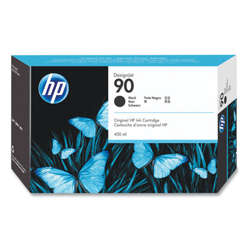 HP 90, (C5058A) Black Original Ink Cartridge-(HEWC5058A)