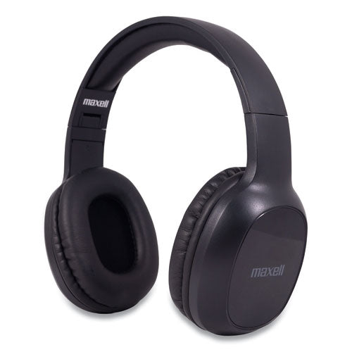 Bass 13 Wireless Headphone with Mic, Black-(MAX199793)