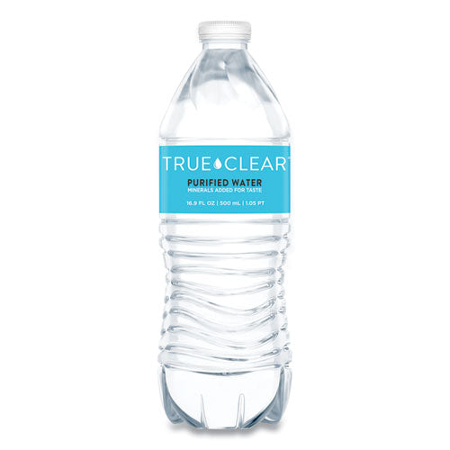 Purified Bottled Water, 16.9 oz Bottle, 24 Bottles/Carton, 84 Cartons/Pallet-(TCLTRC05L24PLT)