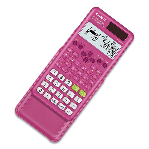 FX-300ES Plus 2nd Edition Scientific Calculator, 16-Digit LCD, Pink-(CSO300ESPLS2PK)