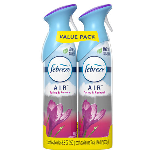 AIR, Spring and Renewal, 8.8 oz Aerosol Spray, 2/Pack-(PGC97805PK)