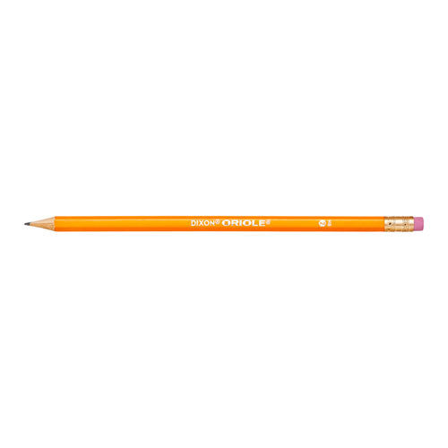 Oriole Pre-Sharpened Pencil, HB (#2), Black Lead, Yellow Barrel, 144/Pack-(DIXX12866X)