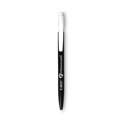 PrevaGuard Media Clic Mechanical Pencils, 0.7 mm, HB (#2), Black Lead, 6 Black Barrel/6 Blue Barrel, Dozen-(BICMPCMA11)