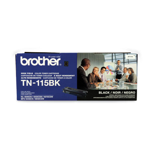 TN115BK High-Yield Toner, 5,000 Page-Yield, Black-(BRTTN115BK)