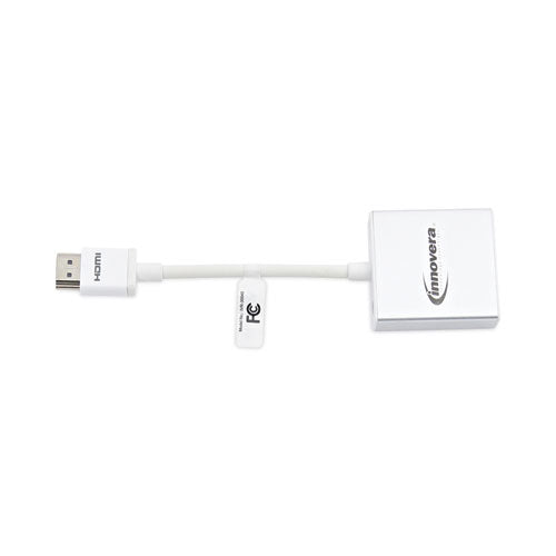 HDMI to SVGA Adapter, 6", White-(IVR30040)