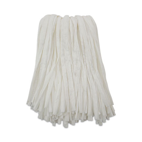 Nonwoven Cut End Edge Mop, Rayon/Polyester, #24, White, 12/Carton-(BWKBW2024)