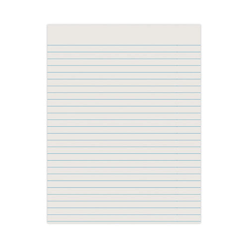 Ruled Newsprint Paper, 3/8" Short Rule, 8.5 x 11, 500/Pack-(PAC2603)