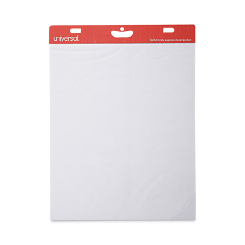 Renewable Resource Sugarcane Based Easel Pads, Unruled, 27 x 34, White, 50 Sheets, 2/Carton-(UNV45600)