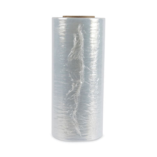 Handwrap Stretch Film, 12" x 1,500 ft Roll, 20 mic (80-Gauge), Clear, 4/Carton-(UNV121580)