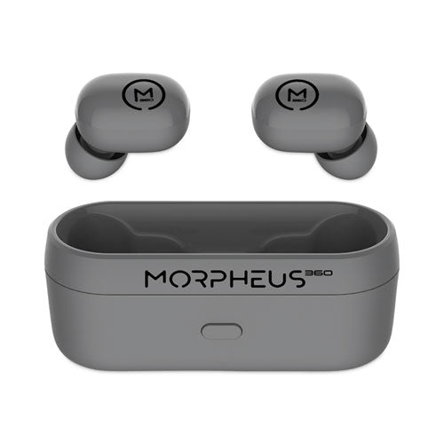 Spire True Wireless Earbuds Bluetooth In-Ear Headphones with Microphone, Dark Gray-(MHSTW1500G)