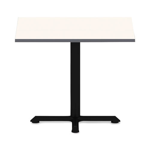 Alera Hospitality Series Single-Column Bases, 27.5" Diameter, 28.5"h, 300 lb Cap, Steel, Black-(ALETBH283B)