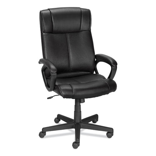 Alera Dalibor Series Manager Chair, Supports Up to 250 lb, 17.5" to 21.3" Seat Height, Black Seat/Back, Black Base-(ALEDB41B19)
