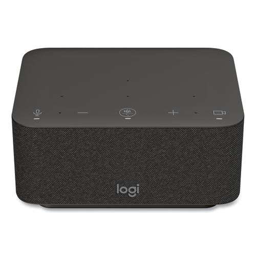 Teams Logi Dock, 1 HDMI/1 Displayport/2 USB A/3 USB C, Graphite-(LOG986000015)