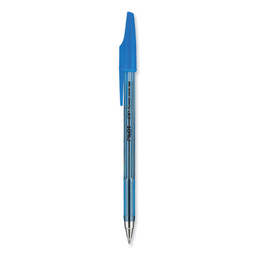 Better Ballpoint Pen, Stick, Fine 0.7 mm, Blue Ink, Translucent Blue Barrel, Dozen-(PIL36011)