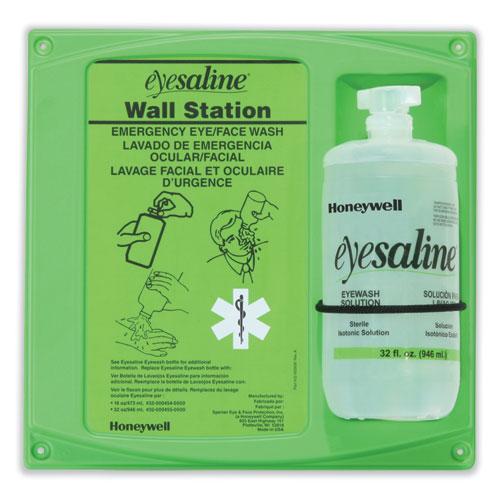 Fendall Single Eye Wash Station, 32 oz, 8/Carton-(FND320004610000)